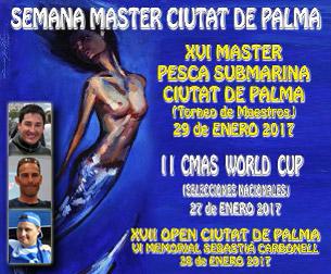 Semana del XVI Máster Ciutat de Palma‎ y II CMAS World Cup de pesca submarina