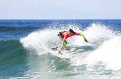 Comienzo de la Final del Campeonato de España de Surf 2013