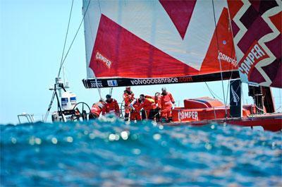 Camper gana el trofeo IWC al barco que más millas navegó en 24 horas