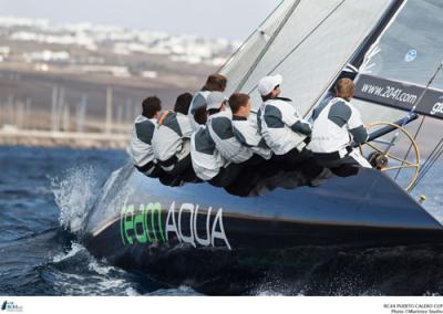 Puerto Calero abre la temporada del circuito RC 44 con lo más granado de la vela mundial