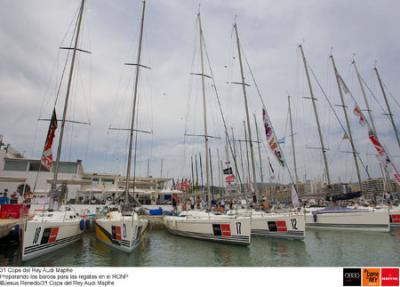 La 31 Copa del Rey Audi Mapfre empieza a competir en la bahía de Palma