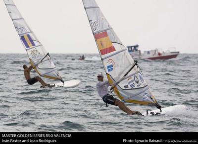 El olímpico portugués, Joao Rodrigues, se proclama campeón de la Regata Master Golden Series Valencia RS-X