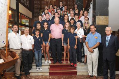 Real Club Náutico de GranCanaria homenajeó a sus regatistas  que lograron recientemente importantes éxitos nacionales e internacionales. 