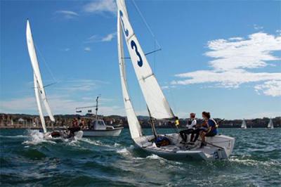 Azqueta y Llano, líderes en las pruebas de Match Race en el Abra