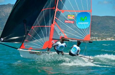 El 29er Movistar a revalidar titulo en el Mundial ISAF