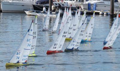 Guillermo Beltri manda tras la 2ª jornada del Campeonato de España de Vela Radio Control - Gran Premio INELSA