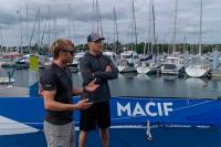 James Spithill acelera a la rueda del Ultim «Macif»