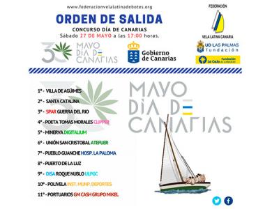 La vela latina Canaria se suma a la celebración del día de Canarias este fin de semana