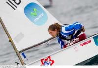 Silvia Mas ofrece una Master Class para la flota gallega de Optimist