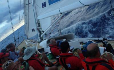 Clipper Round The World: los líderes a 150 millas de Río de Janeiro 