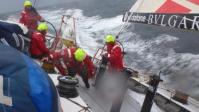 El huracán Sandy obliga al Maserati a navegar hacia el sur del Caribe