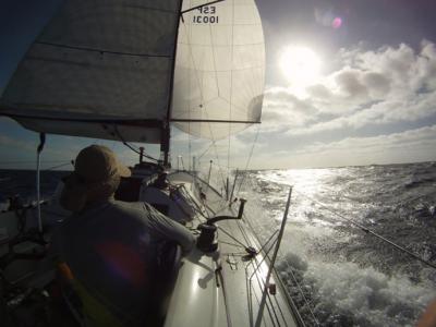 Jesus Pintos y Gregoire Lamiere se mantienen 3º en la Tranquadra tras 4 días de regata