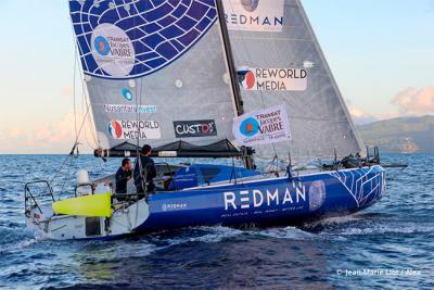 Redman de Antoine Carpentier y Pablo Santurde del Arco 1º en Class40 de la Transat Jacques Vabre