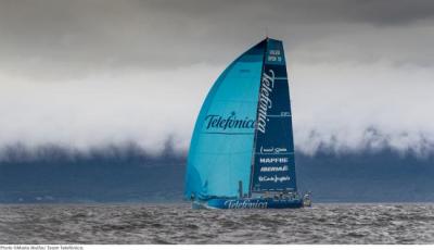 “Telefónica” se despide de Galway en el podio. Iker Martínez y Pedro Campos hacen balance de la Volvo Ocean Race 2011-2012 