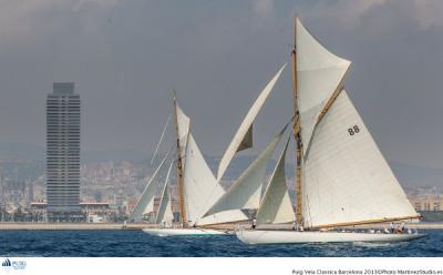 Continúa la semana grande de la vela clásica con el comienzo de la VII Puig Vela Clàssica Barcelona