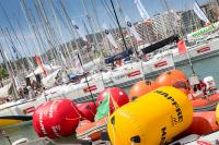 El fuerte Gregal deja la flota amarrada. Jornada en blanco. La 35 Copa del Rey MAPFRE se decide mañana