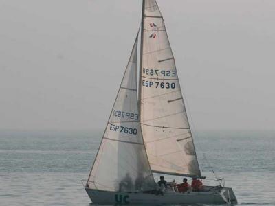 El Gabriela Onofre fue el único participante que termino en tiempo la tirada del crucero Santanderino.