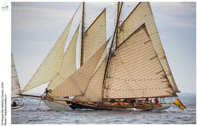  El mal tiempo no arredra a la flota del XX Trofeo Illes Balears