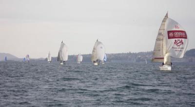 El sábado se reanudaba en la Ría de Vigo el Open de Invierno de cruceros - Gran Premio Repsol 