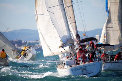 Gran éxito de participación en la  Iª Regata ANAM-RCMB para la  Marató de TV3   