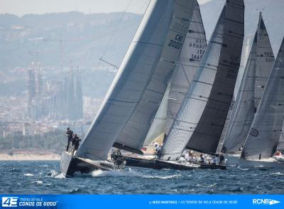 Los favoritos brillan en el primer día del 43 Trofeo de vela Conde de Godó