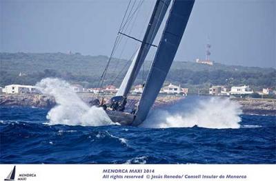 Los Wallys y J Class se preparan a fondo en aguas de Mahón para la Menorca Maxi