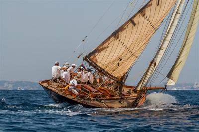 Marigan se pone al frente de los barcos de Época en la Regata Illes Balears Clàssics