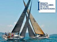 Más de 40 barcos en salida en la I Interclubs de la Ría de Pontevedra