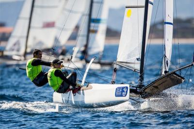 Nacra 17 - Fernando Echávarri y Tara Pacheco