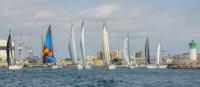 Primera jornada espectacular de la Regata Año Jubilar Región de Murcia, II Trofeo Punta Este