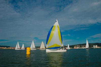 Salida de la etapa reina entre Sotogrande y Marina Rubicón