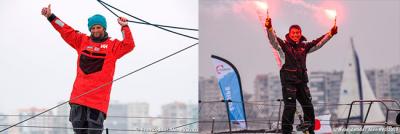 Arnaud Boissières 15º y  Kojiro Shiraishi 16º ya están en tierra