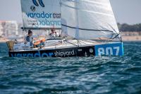 Carlos Manera, primer regatista español en  la primera etapa de la Mini Transat y 28 en la  general de barcos de serie