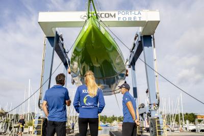 El relanzamiento de Holcim-PRB simboliza para Nicolas Lunven la recta final hacia la Vendée Globe