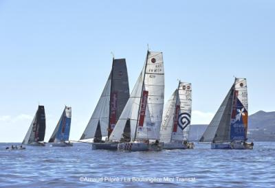 En marcha la segunda etapa de la Mini Transat, destino Guadalupe