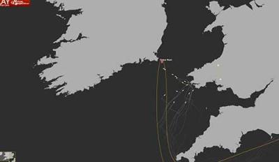 La flota de los Class 40 que disputan la Normandy Channel Race ya están en el Mar Céltico