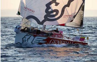 La Solitaire du Figaro en el Mar Céltico