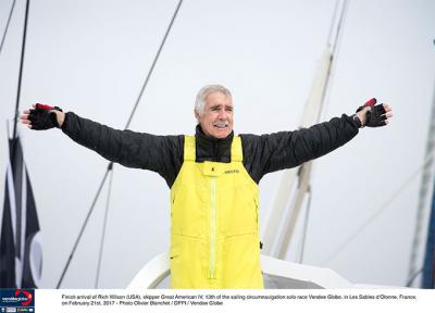 Rich Wilson termina la Vendée Globe en 13º lugar