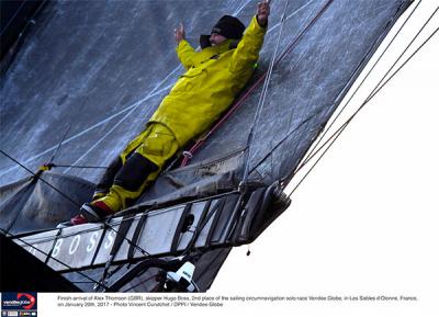  Thomson, segundo en la épica Vendée Globe 