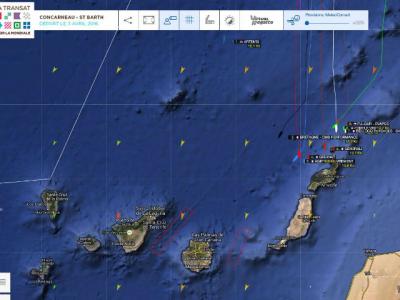 Transat AG2R: Negociando el difícil paso de las Canarias