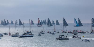 Vendée Globe :Una salida espectacular por el número de Imocas y emotiva para los solitarios