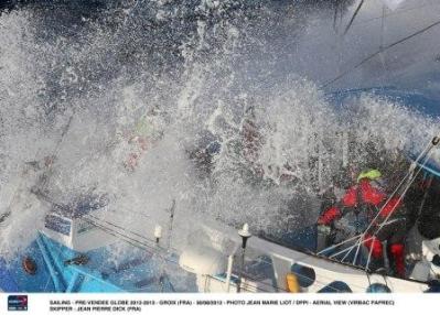 Vendée Globe.  ¡¡Que viene la borrasca a la salida!!