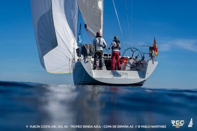 ‘Rayter’ gana la segunda etapa de la 5ª Regata Vuelta Costa del Sol A Dos, Trofeo Senda Azul entre Sotogrande y Marina del Este