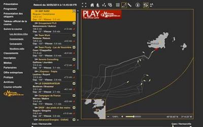 “GDF Suez” lidera la Normandy Channel Race a 100 millas para meta