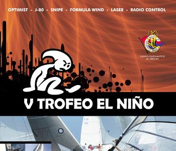V Trofeo de Vela El Niño de vela ligera y J-80 del Casino-Club Náutico de Arrecife
