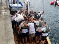 El Hospital La Paloma Pueblo Guanche se hace con el Trofeo Federación para cerrar la temporada de Vela Latina Canaria