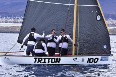 El Tritón Deportes Yaiza se proclama campeón de Canarias de Barquillos de Vela Latina Canaria