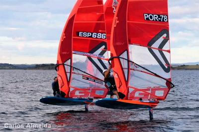  Alex Ortega, campeón de Europa Juvenil de la clase IqFoil 