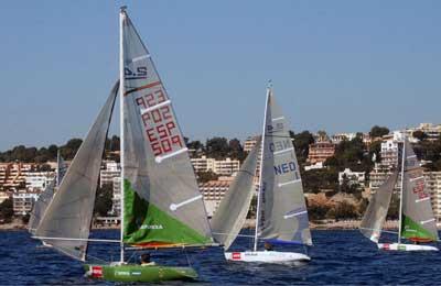 ANDARIAS LOGRA UN SEXTO PUESTO EN LA PRIMERA PRUEBA DEL DÍA EN LA BAHÍA DE PALMA 