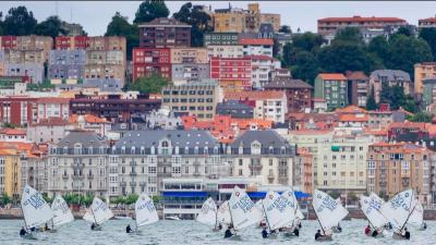 Arrancó  la Regata  Juan Sebastián Elcano V Centenario de Optimist y 420  de  la VII Semana Internacional de Vela Ciudad de Santander 2022.